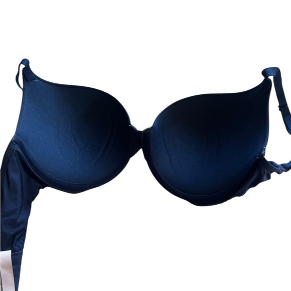 Victoria’s Secret PINK Push-Up Sports Bra – Navy Blue – 32DD! - Picture 8 of 8